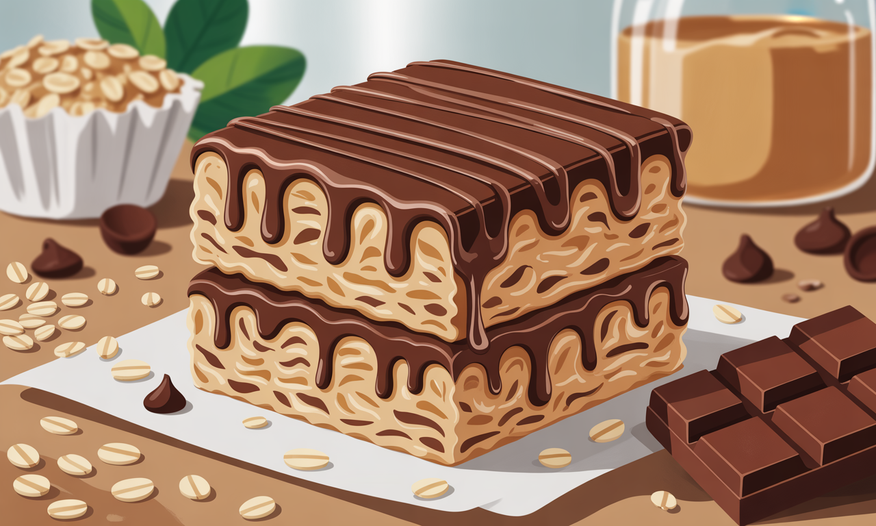 découvrez ces délicieuses barres avoine, tahini et chocolat, une collation saine et énergétique. parfaites pour un snack rapide, elles allient le goût riche du chocolat à la douceur du tahini et les bienfaits de l'avoine. idéales pour les petits creux ou comme dessert gourmand !