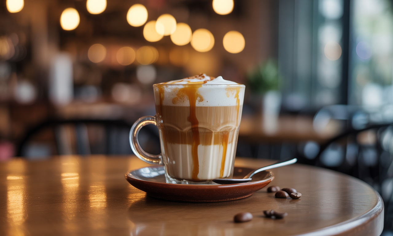 savourez un délicieux café latte noisette caramel, une boisson veloutée alliant l'arôme riche du café à la douceur du caramel et aux notes subtiles de noisette. parfait pour une pause gourmande et réconfortante, ce café vous séduira dès la première gorgée.