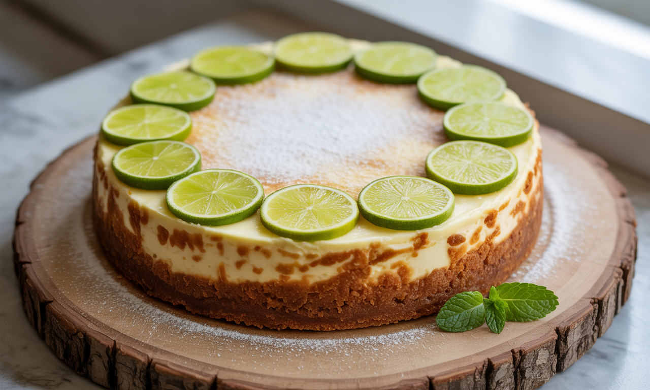 découvrez cette délicieuse recette de cheesecake au citron vert sans cuisson, idéale pour un dessert rafraîchissant et rapide à préparer. éveillez vos papilles avec une saveur acidulée et crémeuse qui ravira vos invités à tous les coups !