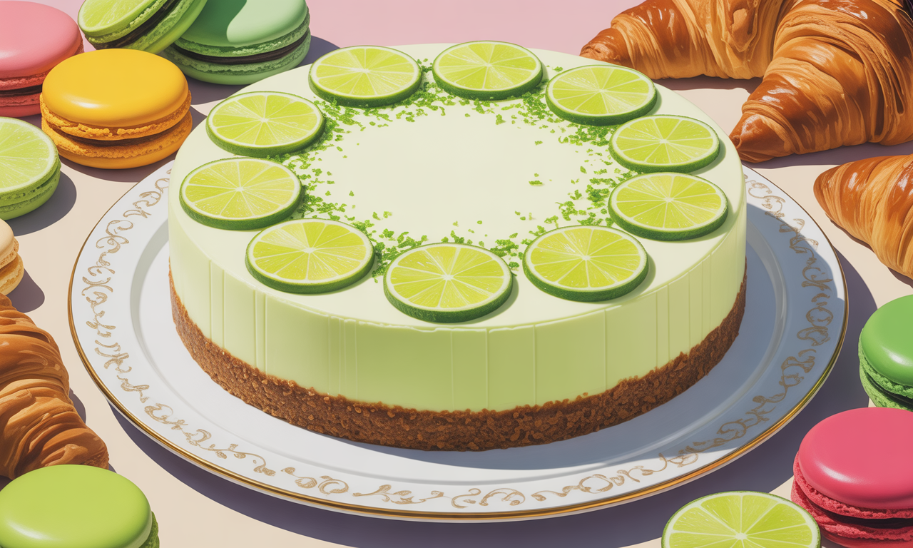découvrez notre irrésistible cheesecake au citron vert sans cuisson ! un dessert léger et frais, parfait pour les chaudes journées d'été. facile à préparer, il allie la tangente du citron vert à une onctueuse garniture, le tout sur un fond croquant. idéal pour épater vos convives !