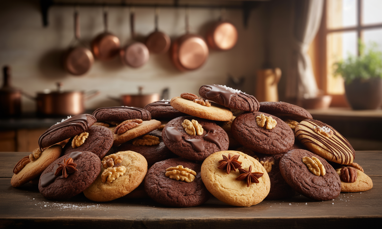 découvrez la délicieuse recette des cookies aux trois chocolats de christophe michalak, un véritable délice réinventé qui allie la douceur du chocolat au lait, l'intensité du chocolat noir et la gourmandise du chocolat blanc. un incontournable pour les amateurs de pâtisserie !