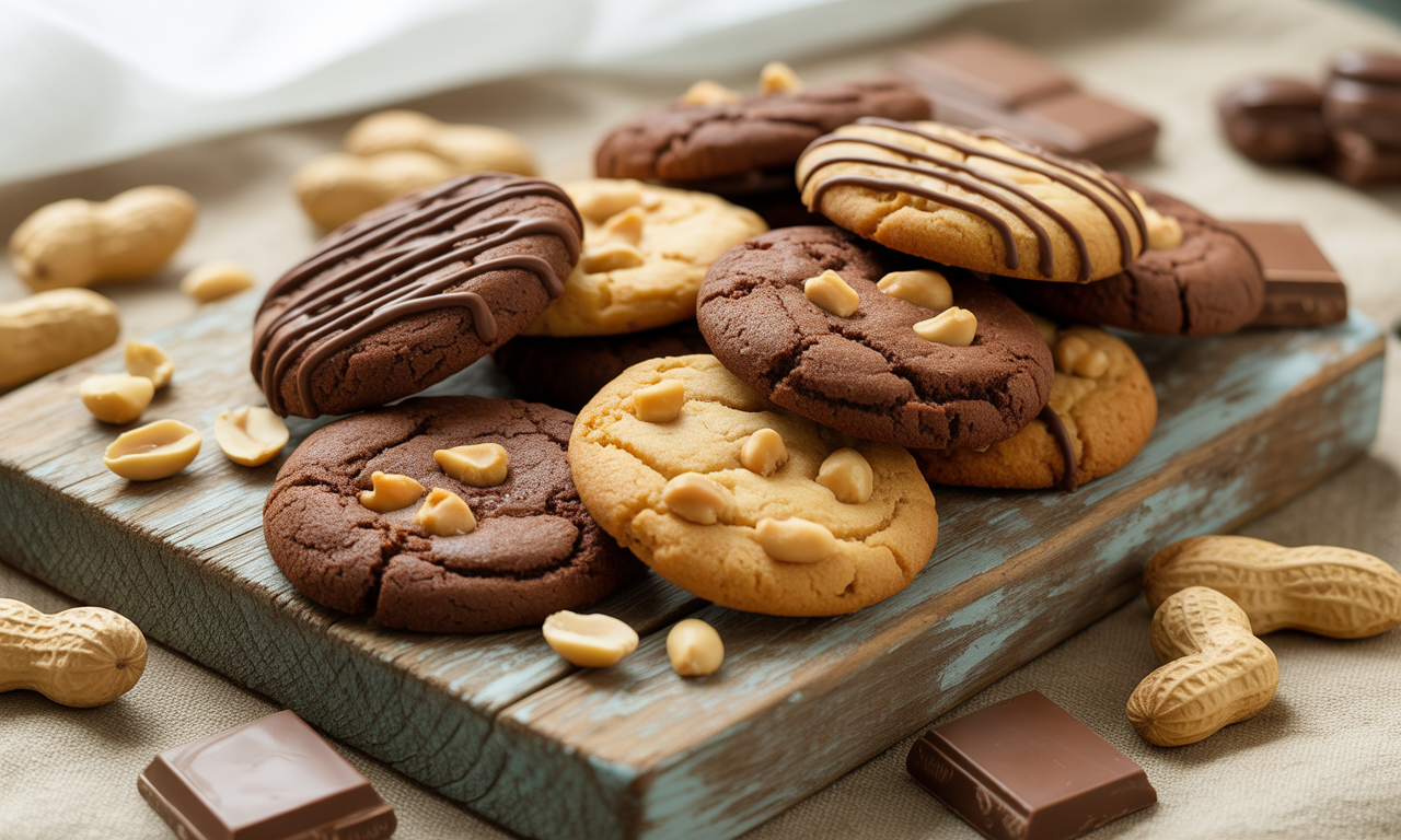 découvrez les irrésistibles cookies aux cacahuètes et chocolat au lait d'éric kayser, alliant la douceur du chocolat fondant à la croustillante des cacahuètes. une gourmandise artisanale à savourer à tout moment de la journée.