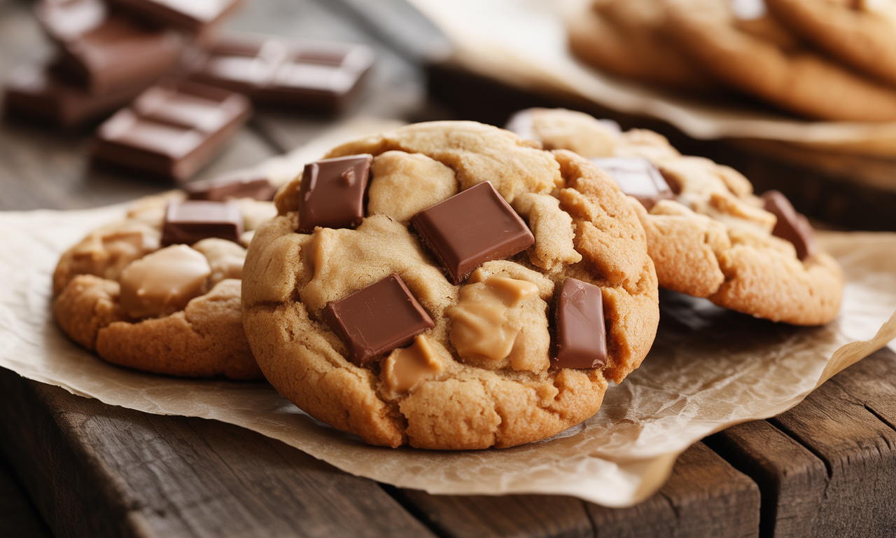 découvrez les irrésistibles cookies aux cacahuètes et chocolat au lait d'éric kayser. une recette gourmande et croustillante qui allie le goût des cacahuètes à la douceur du chocolat au lait, parfaite pour une pause sucrée inoubliable.