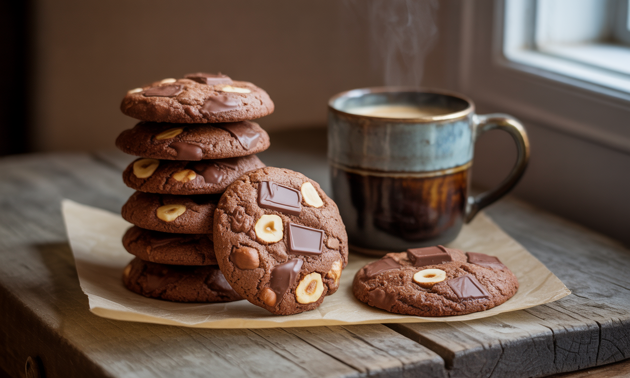 découvrez nos irrésistibles cookies triple noisette au chocolat noir, un véritable délice pour les papilles. alliant croustillant et fondant, chaque bouchée vous transportera dans un monde de saveurs intenses. parfaits pour une pause gourmande ou à partager, ces cookies artisanaux sauront ravir les amoureux du chocolat et des fruits à coques.