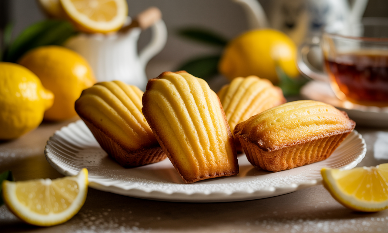 découvrez notre délicieuse recette de madeleines au citron, un mariage parfait entre la douceur moelleuse de ces petits gâteaux et la fraîcheur acidulée du citron. idéales pour accompagner votre thé ou café, ces madeleines raviront les amateurs de gourmandises. faciles à préparer, elles vous feront fondre de plaisir!