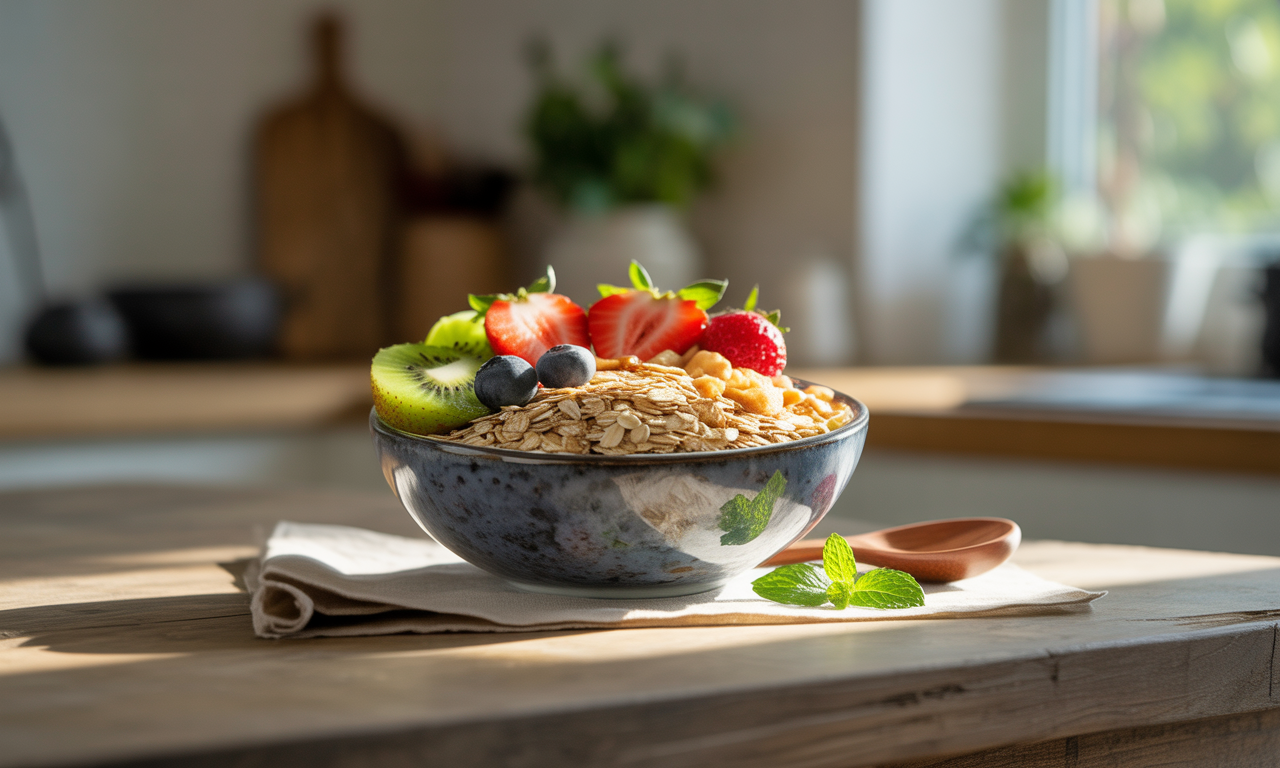 découvrez notre délicieuse recette de muesli maison, un mélange parfait de flocons d'avoine, fruits secs et noix. idéal pour un petit-déjeuner sain et gourmand, facile à préparer et personnalisable selon vos goûts. commencez votre journée avec énergie et plaisir !