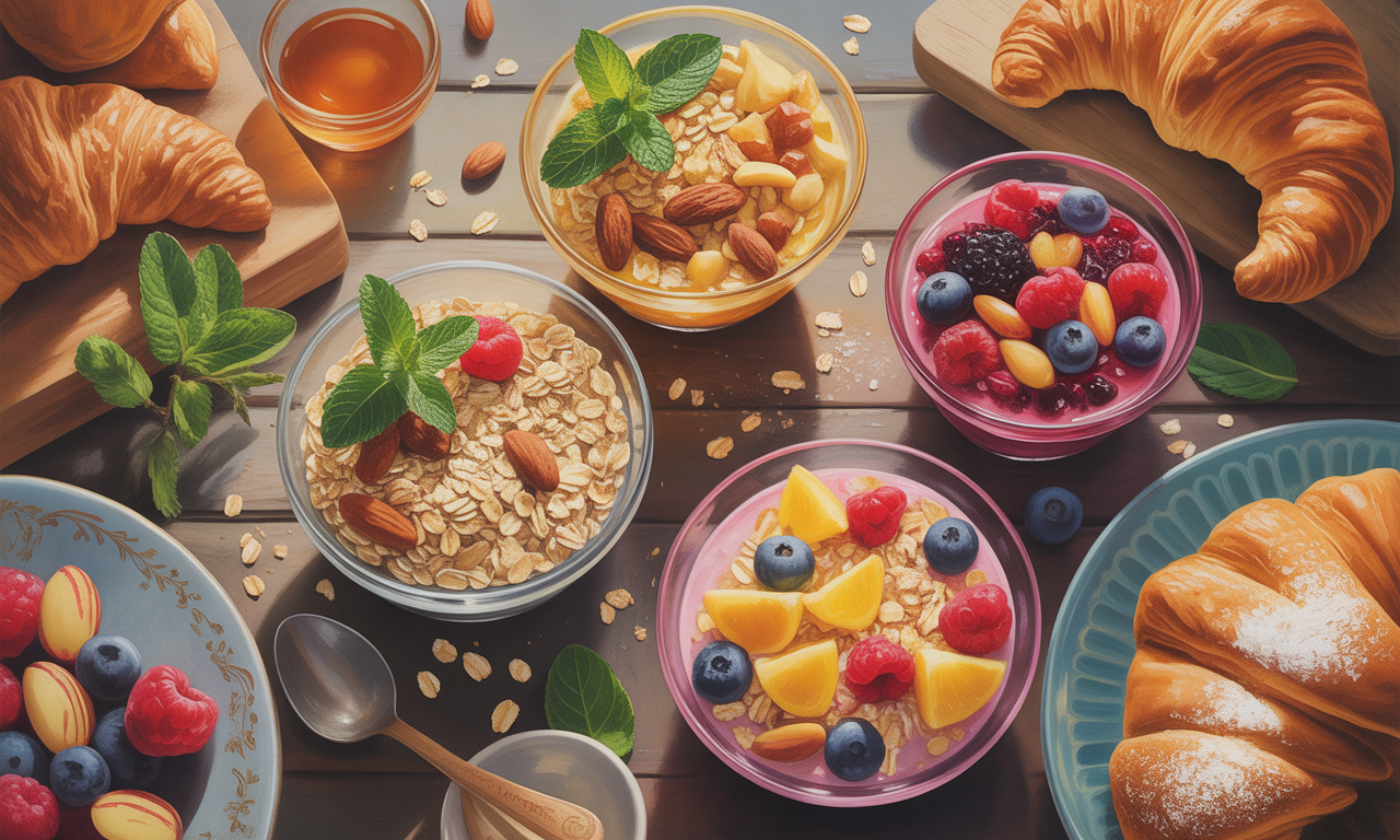 découvrez notre recette facile de muesli maison, un mélange savoureux et sain de flocons d'avoine, fruits secs et graines. parfait pour un petit-déjeuner nutritif et personnalisé selon vos goûts!