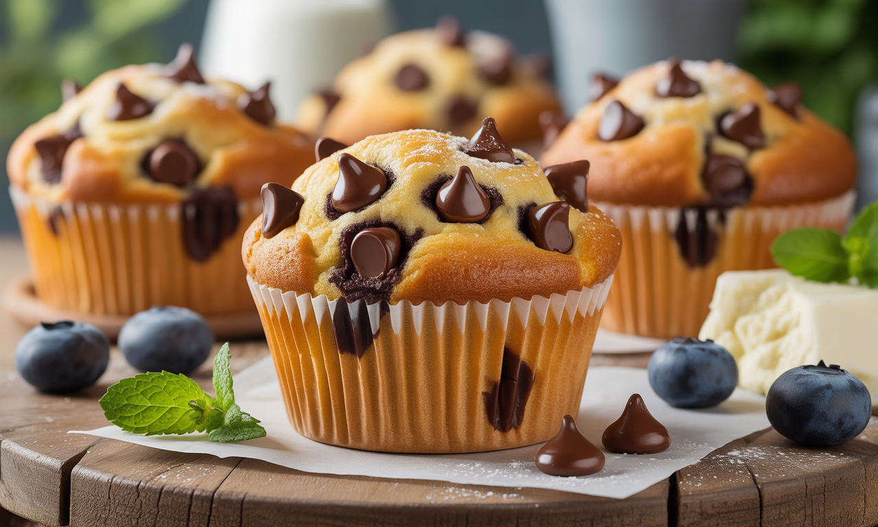 découvrez notre délicieuse recette de muffins aux pépites de chocolat et ricotta. un mélange moelleux et savoureux qui ravira vos papilles à chaque bouchée. parfaits pour le petit déjeuner ou le goûter, ces muffins allient gourmandise et légèreté.