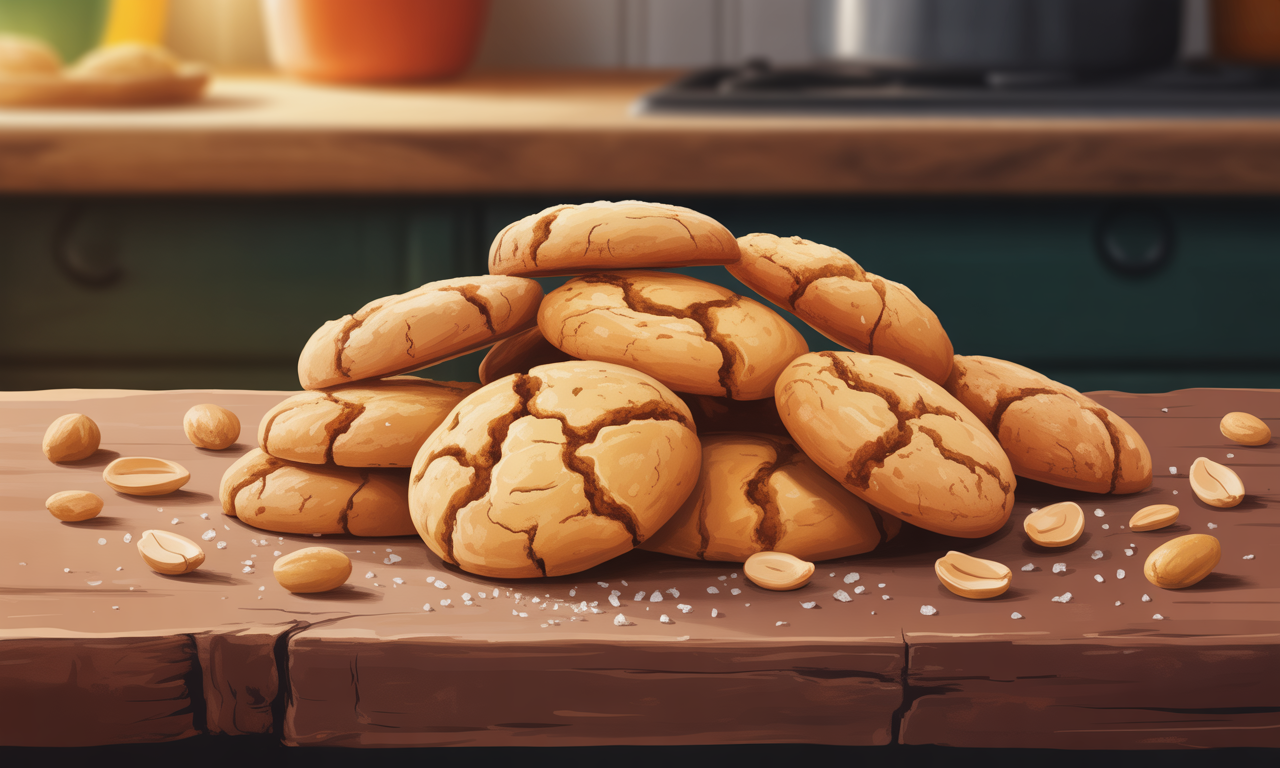 découvrez la recette parfaite de cookies au beurre de cacahuète : croustillants à l'extérieur, moelleux à l'intérieur et irrésistiblement savoureux. idéale pour les amateurs de sucreries, cette gourmandise allie le goût riche du beurre de cacahuète à une douceur équilibrée. parfaite pour une pause café ou un en-cas délicieux à partager!
