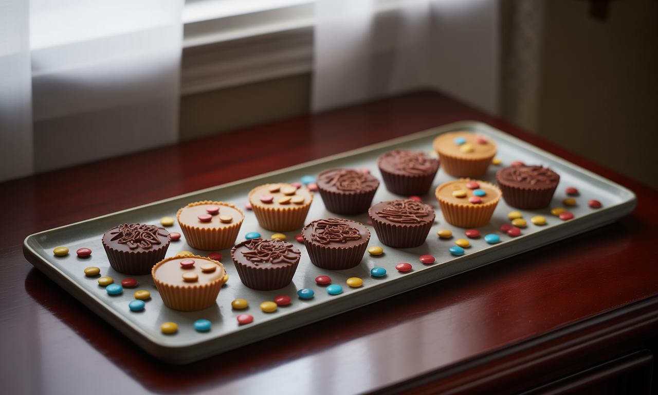 découvrez la délicieuse recette des reese's maison peanut butter cups, un mélange irrésistible de chocolat onctueux et de beurre de cacahuète crémeux. parfait pour une pause gourmande ou comme dessert réconfortant, ces petites douceurs faites maison vont séduire vos papilles. suivez notre guide pas à pas pour les préparer facilement chez vous et impressionnez vos amis et votre famille avec ces friandises intemporelles.