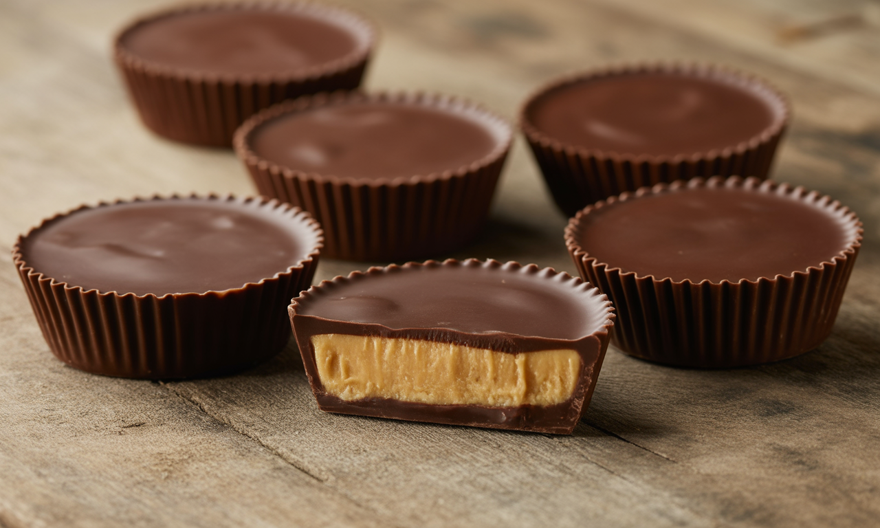 découvrez la recette facile et délicieuse des cups au beurre de cacahuète maison inspirées des célèbres reese's. réalisez ces douceurs chocolatées avec des ingrédients simples et savourez un goût irrésistible qui ravira toutes vos papilles.