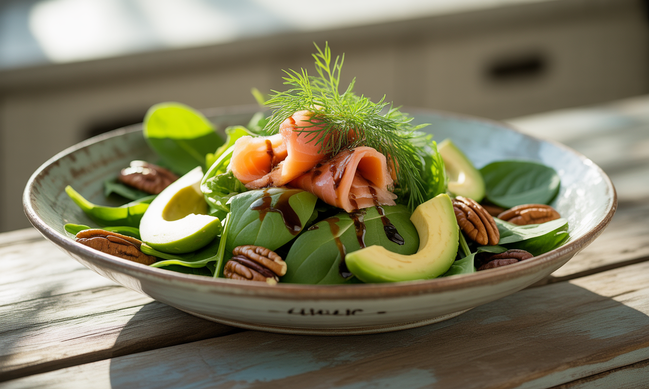découvrez notre délicieuse salade de fusilli au saumon fumé et roquette, un plat frais et créatif qui allie la richesse du saumon à la légèreté de la roquette. idéale pour un repas léger ou un pique-nique, cette salade saura séduire vos papilles par ses saveurs uniques.