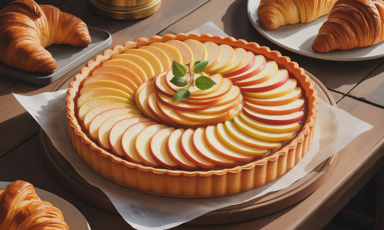 découvrez notre délicieuse tarte fine aux pommes, un dessert léger et croustillant qui ravira les papilles des amateurs de pâtisserie. cette recette simple met en valeur la douceur des pommes caramélisées, alliant tradition et saveurs authentiques pour un moment de gourmandise inoubliable.